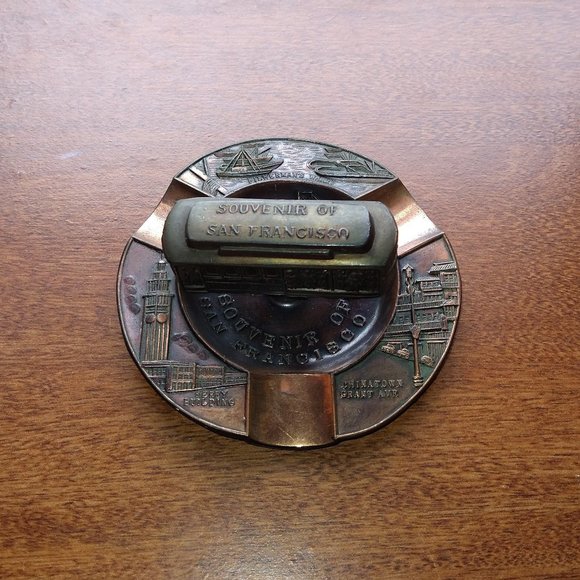 Vintage San Francisco Souvenir Ashtray - Picture 1 of 6